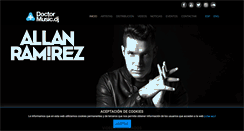 Desktop Screenshot of doctormusic.dj